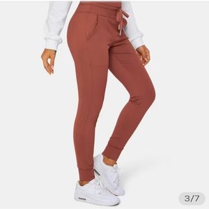 Cloudful™ Air High Waisted Drawstring Side Pocket Plain Full Length Joggers